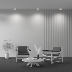 MAYTONI Spot reflektor sufitowy 1punktowy Natynkowy Planet 16W LED 1050lm 4000K 80 CRI C009CW-L16W4K