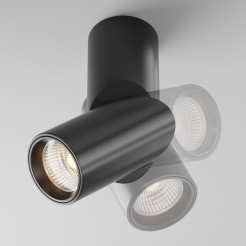 MAYTONI Spot reflektor sufitowy 1punktowy Natynkowy Obrotowy Dafne 10W LED 800lm 3000K 90 CRI C027CL-L10B
