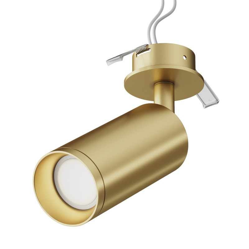 MAYTONI Spot reflektor sufitowy 1punktowy Wbudowany Obrotowy Focus 10W GU10 C018CL-01MG