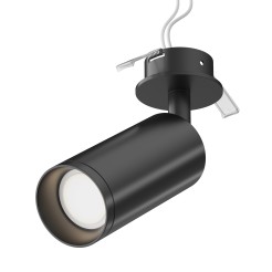 MAYTONI Spot reflektor sufitowy 1punktowy Wbudowany Focus 10W GU10 C018CL-01B