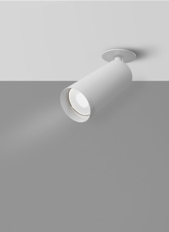 MAYTONI Spot reflektor sufitowy 1punktowy Wbudowany Obrotowy Focus 10W GU10 C018CL-01W