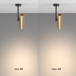 MAYTONI Spot reflektor sufitowy 1punktowy Natynkowy Elti 10W GU10 C020CL-01GB
