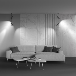 MAYTONI Spot reflektor sufitowy 2punktowy Natynkowy Elti 10W GU10 C021CL-02B