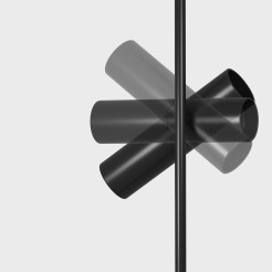 MAYTONI Spot reflektor sufitowy 2punktowy Natynkowy Elti 10W GU10 C021CL-02B