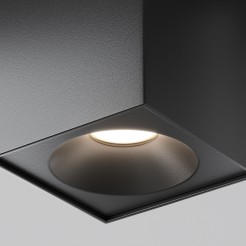 MAYTONI Spot reflektor sufitowy 1punktowy Natynkowy Zoom 10W GU10 C030CL-01B