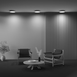 MAYTONI Lampa sufitowa Zon 36W LED 2220lm 3000K 90 CRI  C032CL-36W3K-RD-MG