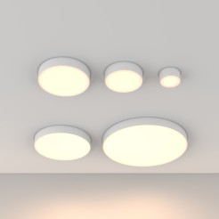 MAYTONI Lampa sufitowa Zon 24W LED 1690lm 3000K 90 CRI  C032CL-24W3K-RD-W