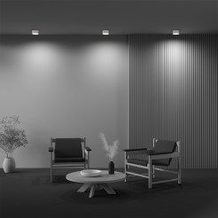 MAYTONI Lampa sufitowa Zon 12W LED 660lm 3000K 90 CRI  C032CL-12W3K-RD-W