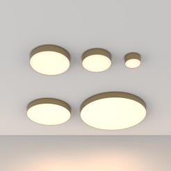 MAYTONI Lampa sufitowa Zon 12W LED 600lm 3000K 90 CRI  C032CL-12W3K-RD-MG
