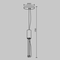 MAYTONI Uniwersalny element mocujący Zon C032C-04-B-1