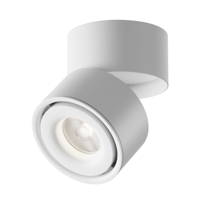 MAYTONI Spot reflektor sufitowy 1punktowy Natynkowy Obrotowy Yin 15W LED 1060lm 4000K 90 CRI Dimmable C084CL-15W4K-D-W