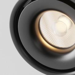 MAYTONI Spot reflektor sufitowy 1punktowy Natynkowy Obrotowy Yin 15W LED 700lm 3000K 90 CRI Dimmable C084CL-15W3K-D-B