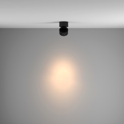 MAYTONI Spot reflektor sufitowy 1punktowy Natynkowy Obrotowy Yin 15W LED 950lm 3000K 90 CRI C084CL-15W3K-B