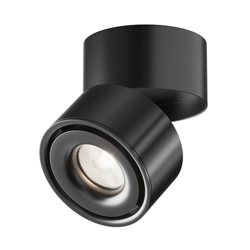 MAYTONI Spot reflektor sufitowy 1punktowy Natynkowy Obrotowy Yin 15W LED 970lm 4000K 90 CRI Dimmable C084CL-15W4K-D-B