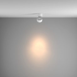 MAYTONI Spot reflektor sufitowy 1punktowy Natynkowy Obrotowy Yin 15W LED 1070lm 3000K 90 CRI C084CL-15W3K-W