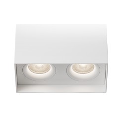MAYTONI Spot reflektor sufitowy 2punktowy Natynkowy Slim 10W GU10 C015CL-02W