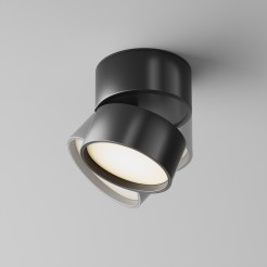 MAYTONI Spot reflektor sufitowy 1punktowy Natynkowy Obrotowy Onda 12W LED 650lm 3000K 80 CRI C024CL-L12B3K