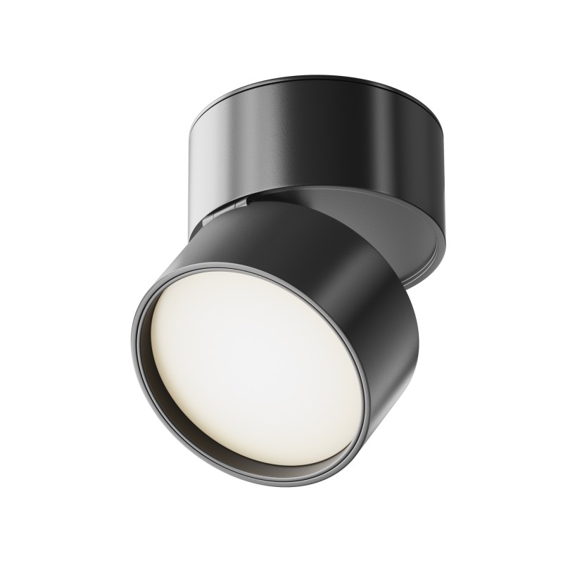 MAYTONI Spot reflektor sufitowy 1punktowy Natynkowy Obrotowy Onda 12W LED 700lm 4000K 80 CRI C024CL-L12B4K