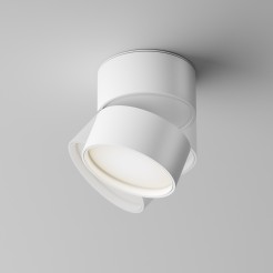 MAYTONI Spot reflektor sufitowy 1punktowy Natynkowy Obrotowy Onda 12W LED 900lm 4000K 80 CRI C024CL-L12W4K