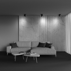 MAYTONI Spot reflektor sufitowy 1punktowy Natynkowy Obrotowy Onda 18W LED 1000lm 3000K 80 CRI C024CL-L18B