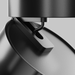 MAYTONI Spot reflektor sufitowy 1punktowy Natynkowy Obrotowy Onda 18W LED 1000lm 3000K 80 CRI C024CL-L18B