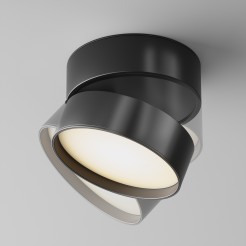 MAYTONI Spot reflektor sufitowy 1punktowy Natynkowy Obrotowy Onda 18W LED 1000lm 3000K 80 CRI C024CL-L18B
