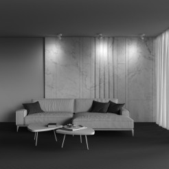 MAYTONI Spot reflektor sufitowy 1punktowy Natynkowy Obrotowy Onda 18W LED 1400lm 4000K 80 CRI C024CL-L18W4K