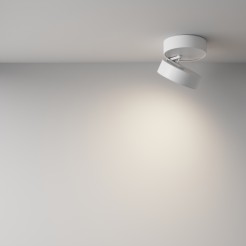 MAYTONI Spot reflektor sufitowy 1punktowy Natynkowy Obrotowy Onda 18W LED 1400lm 4000K 80 CRI C024CL-L18W4K