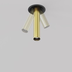 MAYTONI Spot reflektor sufitowy 1punktowy Wbudowany Focus T 7W LED 460lm 3000K 90 CRI C140RS-L200-7W3K-BBS