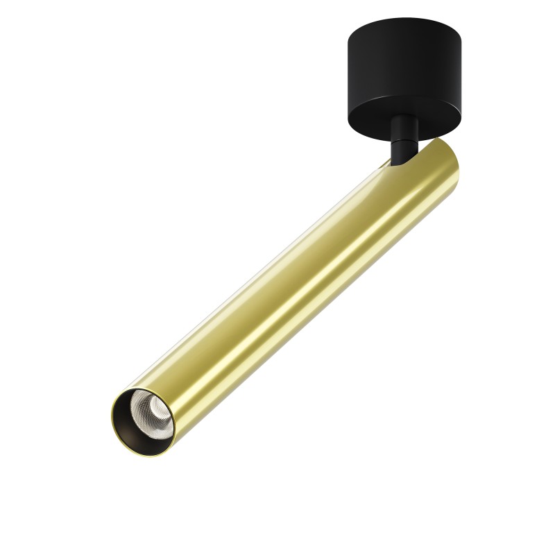 MAYTONI Spot reflektor sufitowy 1punktowy Natynkowy Focus T 6W LED 280lm 3000K 90 CRI C141CL-L300-6W3K-BBS
