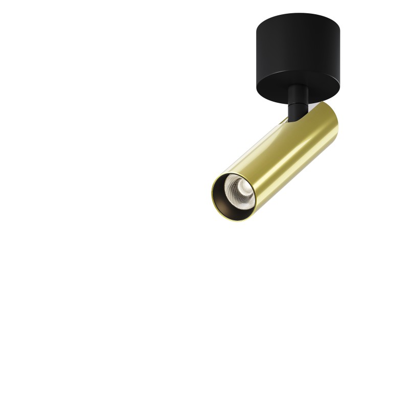 MAYTONI Spot reflektor sufitowy 1punktowy Natynkowy Focus T 6W LED 290lm 3000K 90 CRI C141CL-L125-6W3K-BBS