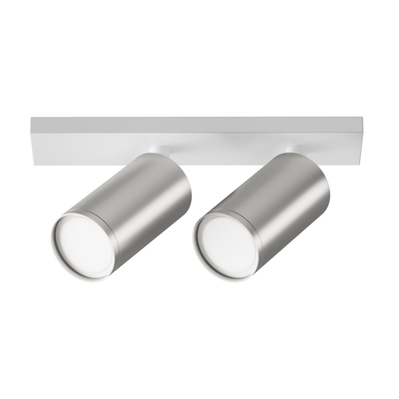 MAYTONI Spot reflektor sufitowy 2punktowy Natynkowy Obrotowy FOCUS S 10W GU10 C051CL-U-2WS