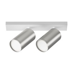 MAYTONI Spot reflektor sufitowy 2punktowy Natynkowy Obrotowy FOCUS S 10W GU10 C051CL-U-2WS