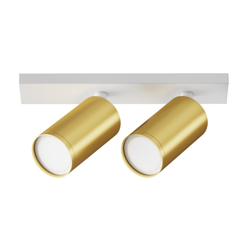 MAYTONI Spot reflektor sufitowy 2punktowy Natynkowy Obrotowy FOCUS S 10W GU10 C051CL-U-2WMG