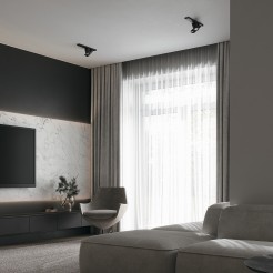 MAYTONI Spot reflektor sufitowy 2punktowy Natynkowy Obrotowy FOCUS S 10W GU10 C051CL-U-2B