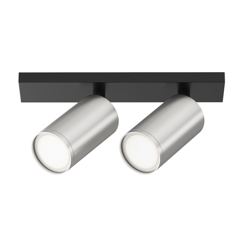 MAYTONI Spot reflektor sufitowy 2punktowy Natynkowy Obrotowy FOCUS S 10W GU10 C051CL-U-02BS