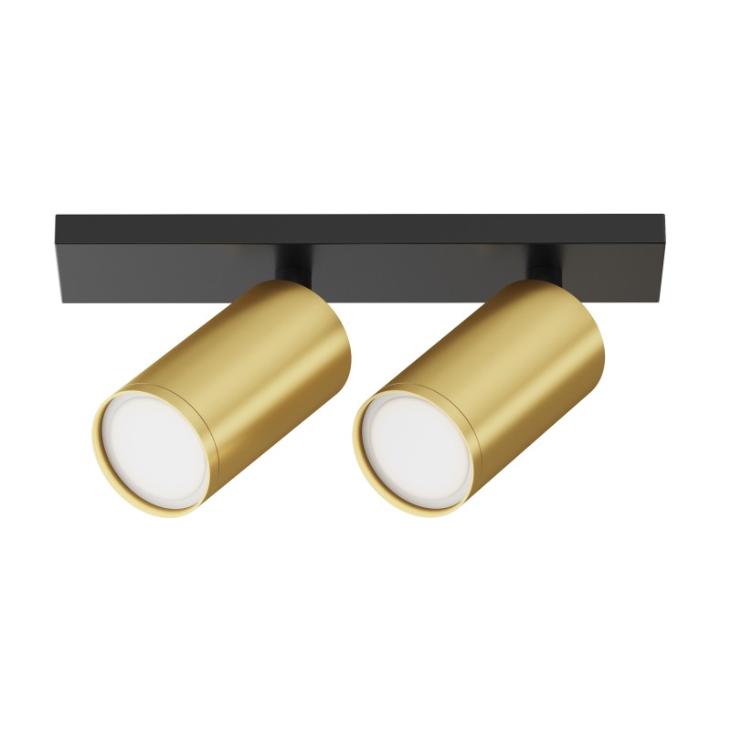 MAYTONI Spot reflektor sufitowy 2punktowy Natynkowy Obrotowy FOCUS S 10W GU10 C051CL-U-02BMG