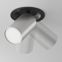 MAYTONI Spot reflektor sufitowy 1punktowy Wbudowany Obrotowy FOCUS S 10W GU10 C048CL-U-1BS