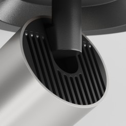MAYTONI Spot reflektor sufitowy 1punktowy Wbudowany Obrotowy FOCUS S 10W GU10 C048CL-U-1BS