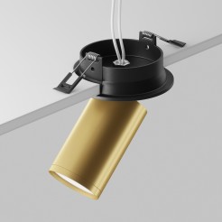 MAYTONI Spot reflektor sufitowy 1punktowy Wbudowany Obrotowy FOCUS S 10W GU10 C048CL-U-1BMG