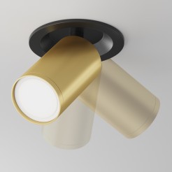 MAYTONI Spot reflektor sufitowy 1punktowy Wbudowany Obrotowy FOCUS S 10W GU10 C048CL-U-1BMG
