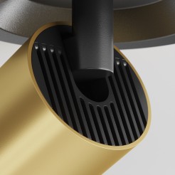MAYTONI Spot reflektor sufitowy 1punktowy Wbudowany Obrotowy FOCUS S 10W GU10 C048CL-U-1BMG