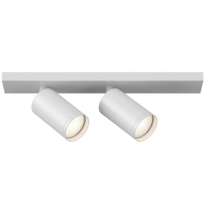 MAYTONI Spot reflektor sufitowy 2punktowy Natynkowy Obrotowy FOCUS S 10W GU10 C051CL-U-2W