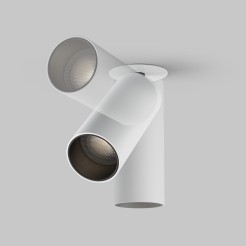 MAYTONI Spot reflektor sufitowy 1punktowy Wbudowany FOCUS LED 12W LED 1020lm 4000K 90 CRI C053CL-L12W4K-W-W