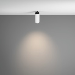 MAYTONI Spot reflektor sufitowy 1punktowy Wbudowany FOCUS LED 12W LED 1020lm 4000K 90 CRI C053CL-L12W4K-W-W