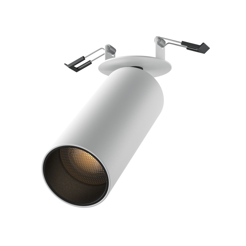 MAYTONI Spot reflektor sufitowy 1punktowy Wbudowany FOCUS LED 12W LED 950lm 3000K 90 CRI C053CL-L12W3K-W-W