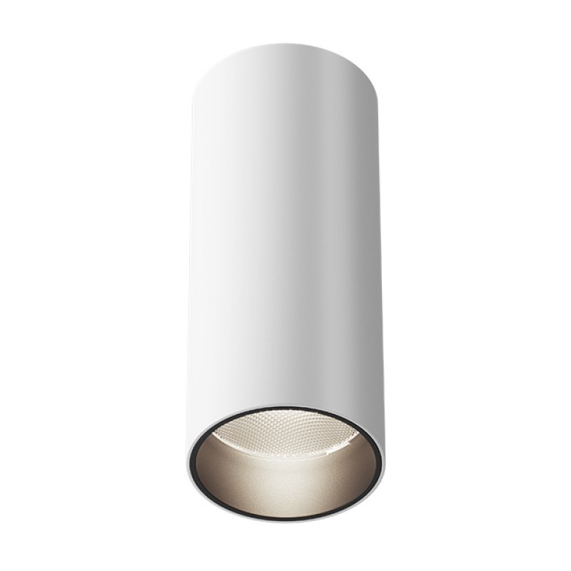 MAYTONI Spot reflektor sufitowy 1punktowy Natynkowy FOCUS LED 12W LED 900lm 4000K 90 CRI Dimmable C056CL-L12W4K-W-D-W