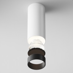 MAYTONI Spot reflektor sufitowy 1punktowy Natynkowy FOCUS LED 12W LED 900lm 4000K 90 CRI Dimmable C056CL-L12W4K-W-D-W