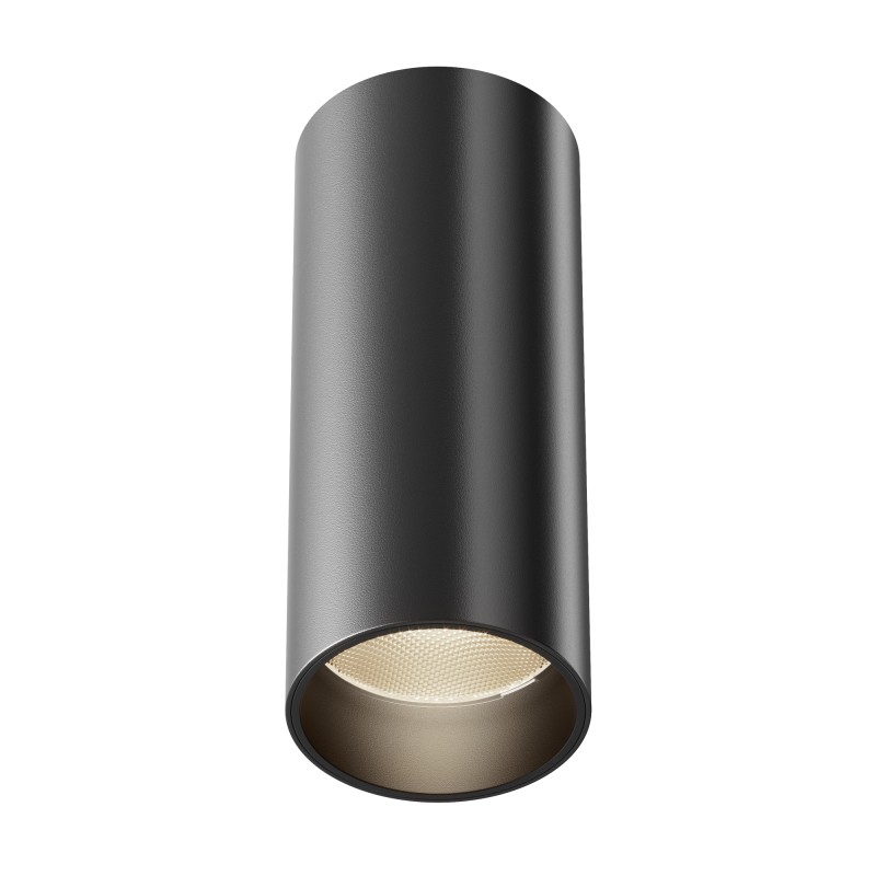 MAYTONI Spot reflektor sufitowy 1punktowy Natynkowy FOCUS LED 12W LED 900lm 3000K 90 CRI Dimmable C056CL-L12B3K-W-D-B