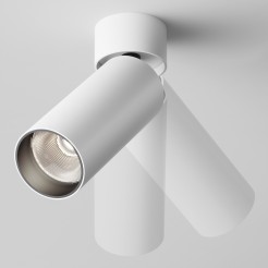 MAYTONI Spot reflektor sufitowy 1punktowy Natynkowy FOCUS LED 12W LED 900lm 4000K 90 CRI C055CL-L12W4K-W-W
